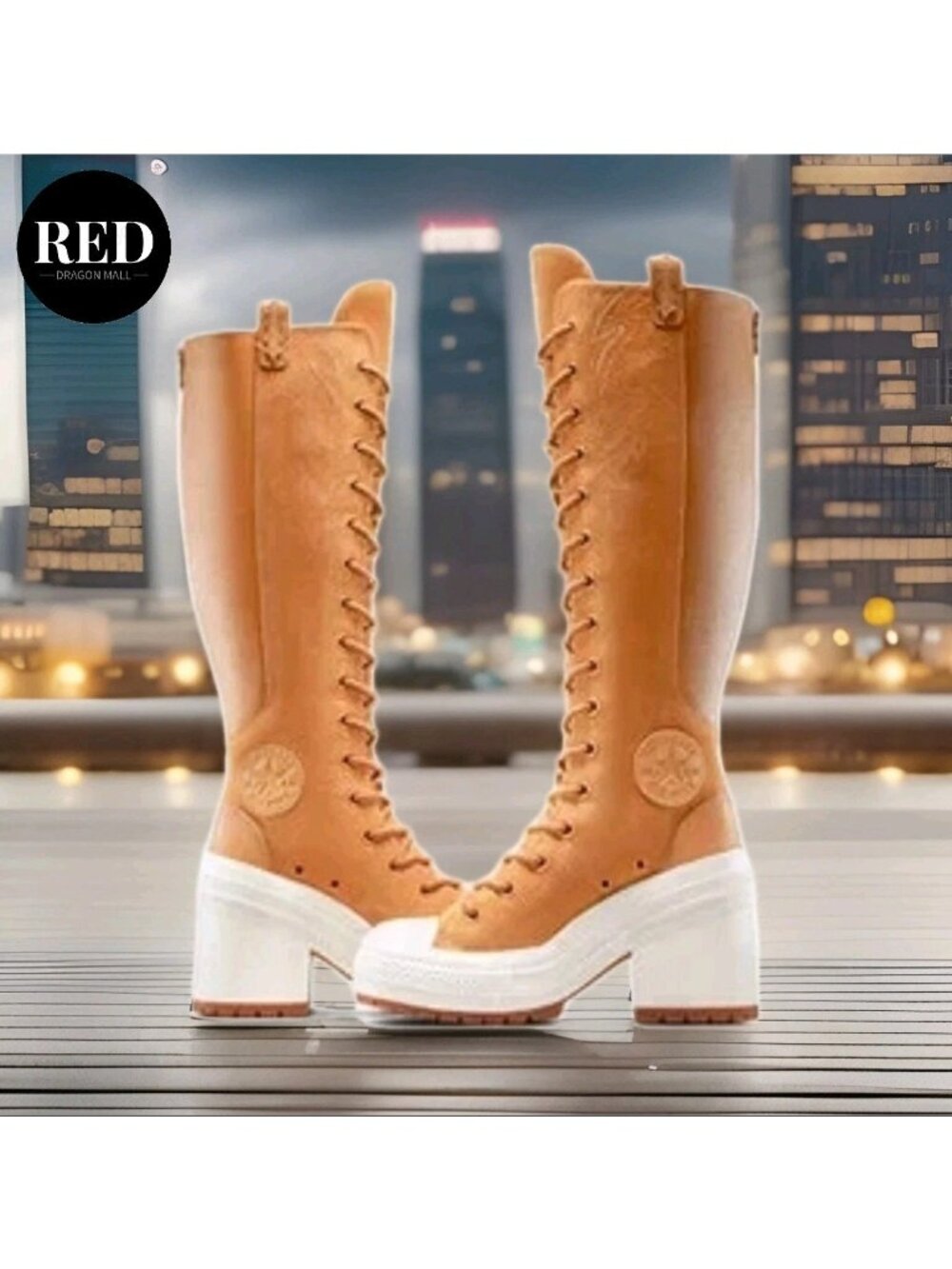 Converse Chuck 70 De Luxe Heel XX Platform High Western A15660C - Wowen's 7.5